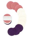 Pargaard Rondelles réutilisables multicolores 10 pièces