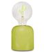 Cartomania Bureaulamp, cactus, Feel at Home, groen, keramiek, zacht licht, eenvoudig aan te schakelen, AA-batterij inbegrepen, voor kinderen en jongeren, cadeau-idee