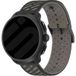 Strap-it Amazfit Bracelet silicone à rayures Balance 2 (gris)
