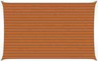 vidaXL Zonneschaduw Oranje en Bruin 5 x 8 m 100% Polyester Oxford