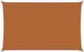 vidaXL Zonneschaduw Oranje en Bruin 5 x 8 m 100% Polyester Oxford