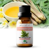 Zenful Citronella (Java) Etherische olie - 100% Biologisch & Puur - 5ml