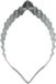 Städter Cookie Cutter Stainless Steel Leaf Large 9cm