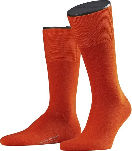 Falke Airport Herensok 14435 - 41/42 - Zwart Rood