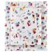 Sleep Philosophy True North 100% katoenen flanellen lakens, queensize, knusse flanellen lakenset, geborsteld voor extra zachtheid, zwaargewicht nieuwigheid print warme flanellen beddengoedset, witte