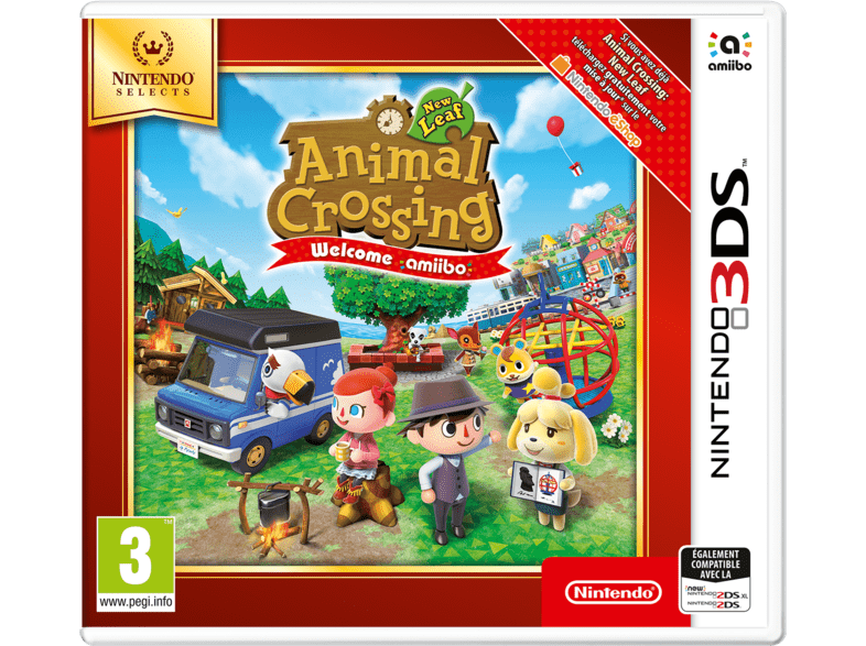 Nintendo Animal Crossing: New Leaf - Welcome amiibo FR 3DS - Videogame