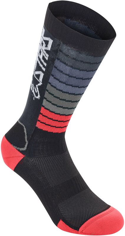 Alpinestars Drop 22 Sokken Heren - Zwart/Rood