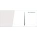 Geberit Bedieningsplaat Sigma70, Wit, RVS