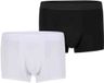 Urban Classics Bonded Retro 2Pack Boxershorts set - Zwart/Wit - XXL