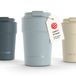 LARS NYSØM Bevægelse Thermos Coffee Mug-to-go 380ml - BPA-vrij met Isolatie - Lekvrije Roestvrijstalen Thermosbeker (Sky Blue - Powder)