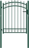 vidaXL - Hekkenpoorten - EMMEN - 104 - x - 109,5 - cm - Vergrendelbaar