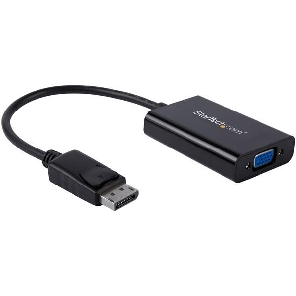 StarTech.com DisplayPort naar VGA adapter met audio - DP naar VGA converter - Zwart