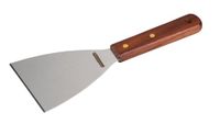 FMProfessional Spatel Fair, 10 cm, roestvrij staal en houten handvat