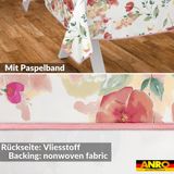 ANRO Tafelkleed Klaprozen Rood 200x140cm