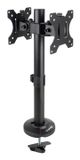 TooQ DB1132TN-B bureau steun voor 2 schermen tot 32 inch, zwart