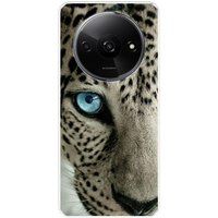 Xiaomi Redmi A3 4G Oeil de leopard bedrukt siliconen hoesje