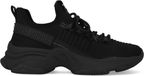 Steve Madden Mac-E SM19000019-04004-184 Zwart - Dames - Maat 37 - Lage sneakers - Rubber - Lente/Zomer 2025