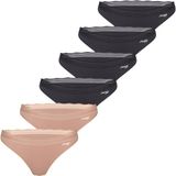 sloggi Dames string 6 pack Go Blush