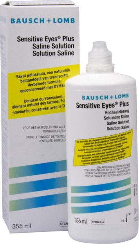 Bausch Lomb Sensitive saline 355 ml