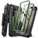 SUPCASE Unicorn Beetle Pro Hoesje Geschikt voor Samsung Galaxy S25 Plus - Stofdichte Case met Ingebouwde Screenprotector - Full Protect valbescherming - Met Holster en Kickstand Groen