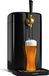 Klarstein FrostBrew tireuse à bière - tireuse à bière 5L avec système de pression CO₂, système de refroidissement thermoélectrique, contrôle de la température 3-12 °C, écran LED, bac d'égouttage amovible, noir/or