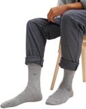 Tom Tailor Sokken in een 7-daagse doos - Maat 39-42 - light grey melange