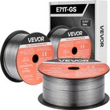 VEVOR Gevulde Lasdraad 0,8 Mm, Mig-Lasdraad E71t-Gs, 0,9 Kg Gasloze Draadspoel