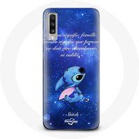 Maniacase Hoesje voor Samsung Galaxy A50 Stitch Ohana Quote