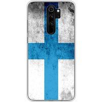 1001 coques Marseille-vlag Siliconen hoesje compatibel met Xiaomi Redmi Note 8 Pro