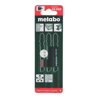 Metabo Decoupeerzaagblad Assortiment - 3-Delig - Hout + Metaal