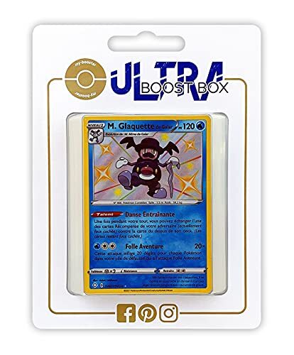 M. Glaquette De Galar V 49/189 – Coffret 10 Cartes Pokémon Françaises Astres Radieux