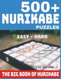 500+ Nurikabe Puzzles for Adults