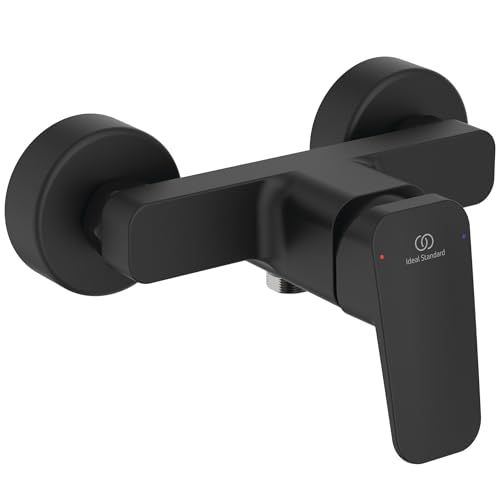 Ideal Standard Ceraplan - Buitenmixer voor bad of douche - Zwart