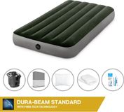 Intex Luchtbed - 1-Persoons - 99 x 191 x 25 cm - Groen