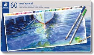 Staedtler karat aquarell kleurpotlood - set 60 st