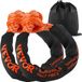 VEVOR 55,88 cm Beugel Zacht Synthetisch Hersteltouw 2st 12,7x558,8mm 20t Oranje