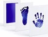 Heble® 2x Kit d'empreintes de main et de pied pour bébé bleu