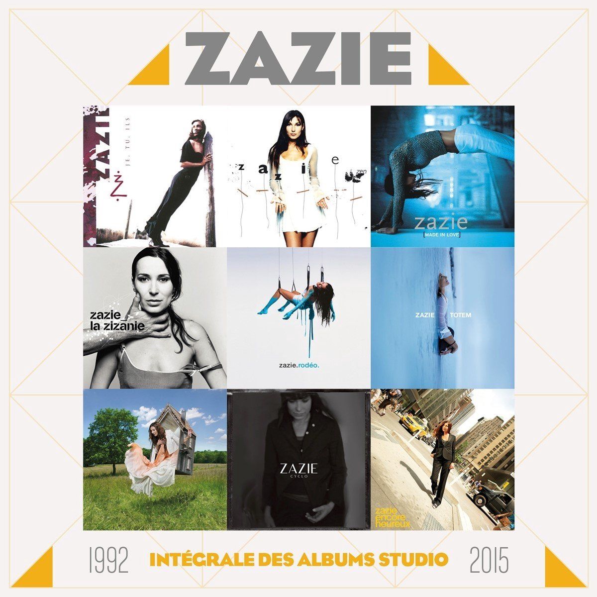 Zazie - Intégrale Des Albums Studio 1992 2015 (CD)