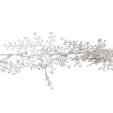 Cosy at Home guirlande kerstboom - 2x - wit - 180 cm