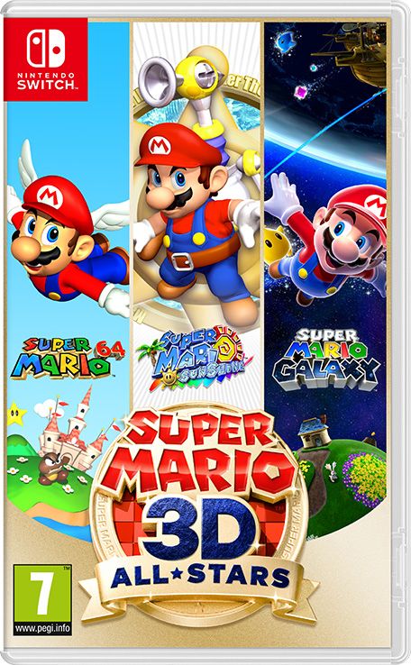 Nintendo Switch Game Super Mario 3D All-Stars - Standard Edition