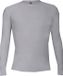 Badger Sportswear BADGER SPORT - Shirt Met Lange Mouwen - Pro Compression - Diverse Sporten - Volwassenen - Polyester/Elastaan - Heren - Ronde Hals - Ondershirt - Zweet Afvoerend - Zilver - Small