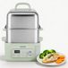 VEVOR cuiseur vapeur électrique 13 litres avec 2 niveaux de cuisson, acier inoxydable, 1500 W, vert, cuiseur de légumes et d'aliments pour 3-6 personnes avec 9 programmes préréglés, fonction de maintien au chaud, pour légumes, fruits de mer et riz