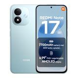 REDMI Note 17 5G, Smartphone 6+256GB, Sky Teal, 7700mAh Batterij | Snapdragon® 4 Gen 4, 45W turbo-opladen, 6,99" FHD+ eye-care AMOLED-display, Xiaomi HyperOS, IP65, 50MP-camera