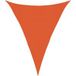 Maison Exclusive Voile d'ombrage 160 g/m² triangulaire orange 3x4x4 m PEHD