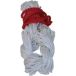 Avento Ballennet voor 2 Ballen - Wit/Rood