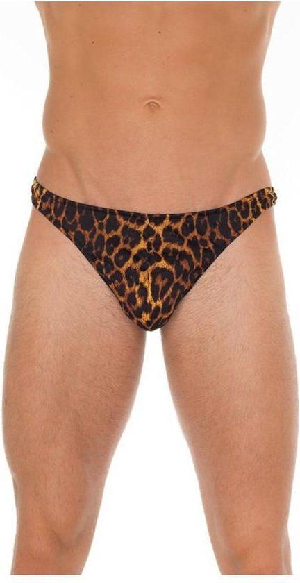 Rimba Amorable - Erotische Herenstring Met Panter Print - One Size