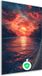 Merkloos / Sans marque Zonsondergang Muurdecoratie - Poster Wolken - 80x120 cm