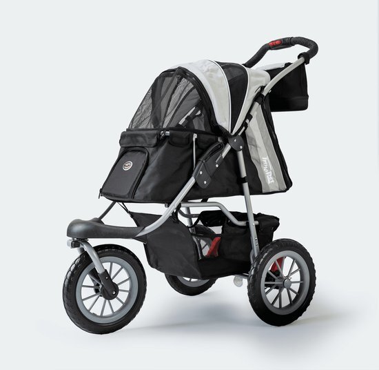 Innopet Hondenbuggy Comfort EFA Zwart/Grijs De hondenbuggy s van zijn multifunctioneel zwart, grijs