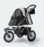 InnoPet Comfort EFA Hondenbuggy - Zwart/Grijs - tot 25 kg