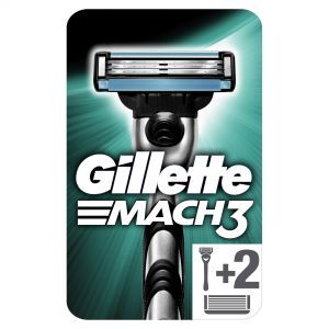 Gillette Mach 3 Scheermes + 2 extra scheermesjes